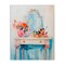 Stupell Industries Vanity with Cosmetic Bottles Canvas Wall Art, design by Creative Studio